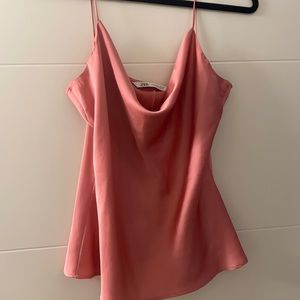 Zara silk top